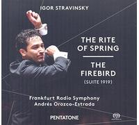 Stravinsky : La Consagracion De La Primavera, El Pajaro De Fuego / Orozco-Estrada