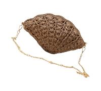 Straw Clutches Purse For Womens Straw Crossbody Shoulder Bag Handbag Summers Beach Handmade Woven Clutches Handbags Summer Beach