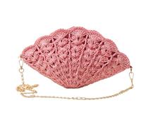Straw Clutches Purse For Womens Straw Crossbody Shoulder Bag Handbag Summers Beach Handmade Woven Clutches Handbags Summer Beach