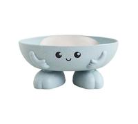 Straw Dish, Bathroom Wash Drainer & Kitchen Sponge Holder, Stylish Cartoon Design Feature, Home Holder Tray for Shower Bathroom Kitchen Traveling Portable Storage Organizer