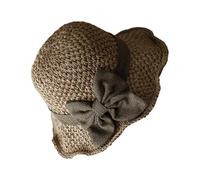 Straw Hat for Women - Wide Brim Crochet Sun Hat, UV Protection Foldable Vintage Summer Beach Hats for Vacation, Travel, Dating, Outdoor Walking, Resort Wear and Sunny Day Casual Outfit Styling