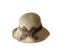Straw Hats - Breathable Paper Braid Headwear, Floppy Derby Cap, Handcrafted Raffia Sombrero | Lightweight Foldable Accessory For Honeymoon Sightseeing Music Festival Picnic Park Afternoon Walk