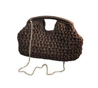 Straw Purse | Large Fashion Woven Portable Portable | Beach Straw Purse | For Beach Sea Outdoor Shopping Night Evening Wedding Party