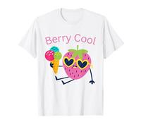 Strawberry Berry Cool Summer Icecream Camiseta