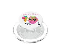 Strawberry Berry Cool Summer Icecream PopSockets PopGrip para MagSafe