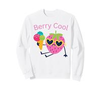 Strawberry Berry Cool Summer Icecream Sudadera