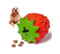 Strawberry Dog Chew Toy for Aggressive Chewers by , Durable Puppy Feeder Toys for IQ Training & Mental Enrichment