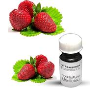 Strawberry Essential Oil / 100% Pure Strawberry Undiluted Essential Oil Premium Quality (25 ML, NATURAL)