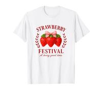 Strawberry Festival A Berry Good Time Vintage Fruit Lovers Camiseta