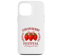 Strawberry Festival A Berry Good Time Vintage Fruit Lovers Carcasa para iPhone 13 Pro Max