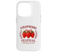 Strawberry Festival A Berry Good Time Vintage Fruit Lovers Carcasa para iPhone 14 Pro