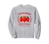Strawberry Festival A Berry Good Time Vintage Fruit Lovers Sudadera