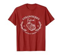 Strawberry Festival Cottagecore Summer Fruit Vintage Camiseta