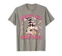 Strawberry Ice Cream Lover GNOME Mom Saying For Summer Mommy Camiseta