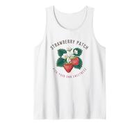 Strawberry Patch Elige tu propia dulzura Camiseta sin Mangas