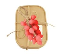 Strawberry Shape Bath Soap - Handmade Natural Facial Cleanser Bar for Men Women Kids | Moisturizing Skin Shower Soap for Home Travel Hygiene Bathroom Body Wash Daily Care Use