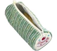 Strawberry Style Pencil Bag,Pen Holder Coin Pouch - Strawberry Pencil Case - Big Capacity Pouch for Girls, Stylish School Stationery Organizer for Teens, verde, Se référer au descriptif, Consulte la