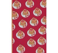 Strawberry Toast Aesthetic Notebook - Cute Breakfast Theme Journal for Girls & Teens | 6 x 9 Ruled Notebook: 80 Ruled Pages • Soft Cute Food Design • Everyday Writing, Notes & Journaling