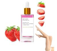 Strawberry Vanilla After Shave Oil for Smooth Skin, Hair Removal And After-shave Repair Essences Oil, Effectively Soothes The Skin And Restores Skin Smoothness, Prevent Ingrown Hairs (1pc)