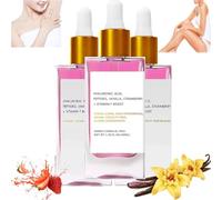 Strawberry Vanilla After Shave Oil Women For Smooth Skin,After Shave Oil Strawberry,Prevent Ingrown Hairs,Reduce Dryness (3 Pcs, 40ml)