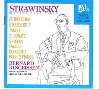 Strawinsky Oeuvres pour piano - BERNARD RINGEISSEN (1986-05-04)