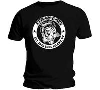 Stray Cats 'Est 1979' - Camiseta para hombre *Merch oficial (Brian Setzer, Slim Jim, Lee Rock), Negro , S
