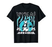 Stray Heavy Metal Cat Follow Me Never Alone Video Game Camiseta