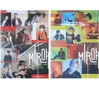 STRAY KIDS 4º Mini CLE 1: CD Miroh Album Standard (versión Miroh) + libro de fotos + 3 tarjetas fotográficas QR + (4 tarjetas fotográficas adicionales + 1 tarjeta fotográfica de doble cara)