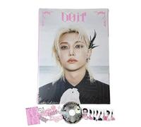 Stray Kids Do It SKZ IT TAPE Acordeón [Felix Ver.] Libro de fotos + CD + tarjeta fotográfica + foto de identificación + juego de calcomanías gráficas