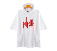 Stray Kids Estampado Camiseta Straykids Boys Bang Chan Changbin Hyunjin Han Felix Seungmin Fans Sudaderas de Sport Manga Corta Blusa Casual Impresión Tops Camiseta con Capucha