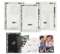 STRAY KIDS - GO生 (GO LIVE) 1st Album (Standard / Random Ver.) Package Box + Photobook + CD-R + Photocards + Unit Lyric Leaflet + 4 Cuts Film + 2 Pin Badges + 4 Extra Photocards Official K-POP Sealed Album