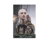 Stray Kids HYUNJIN - Lienzo decorativo para pared, diseño de álbumes de música y películas, pintura decorativa para sala de estar, dormitorio, 50 x 75 cm, estilo sin marco
