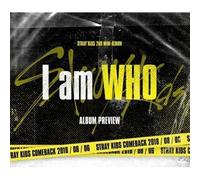STRAY KIDS - [I Am Who 2nd Mini Album 2 Ver Set CD+Poster(on)+PhotoBook+PhotoCard+Pre-Order K-Pop Sealed