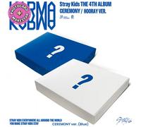 Stray Kids - KARMA (Standard Ver.) + Limited Photocards* [4th Full Album] - CEREMONY Ver. (Blue), With makestar Photocard