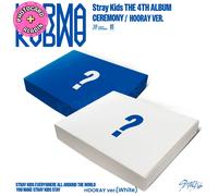 Stray Kids - KARMA (Standard Ver.) + Limited Photocards* [4th Full Album] - HOORAY Ver. (White), With Aladin Photocard