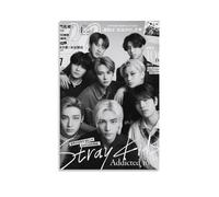 Stray Kids Kpop Group Póster Pintura Decorativa Lienzo Arte de Pared Salón Póster Dormitorio Pintura, Arte de Pared Impresión de Imagen Moderna Decoración de Habitación Familiar 08 x 12 Pulgadas (20 x