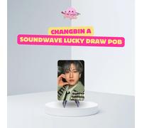 Stray Kids - Limited Photocard (ATE SoundWave Lucky Draw POB) - CHANGBIN A ver.
