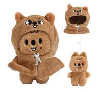 Stray Kids Llavero de peluche, Llaveros de Peluche de Stray Kids, Skzoo Str-ay Kid Peluche Magnético, Muñeco de pelu-che St-ray Ki-d, Str-ay-Ki-d Llavero de Pelu-che, para fans y coleccionista (C)