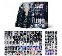 Stray Kids Lomo Cards - Juego de 92 tarjetas fotográficas SKZ de 5,5 x 8,5 cm, imágenes duraderas con calcomanías, marcapáginas, regalos