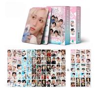 Stray Kids Lomo Cards - Juego de 92 tarjetas fotográficas SKZ de 5,5 x 8,5 cm, imágenes duraderas con calcomanías, marcapáginas, regalos