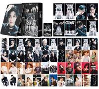 Stray Kids Lomo Tarjetas 54 piezas, Kpop Stray Kids Photocard, Lomo Cards, StrayKids Giant New Album Card StrayKids Kpop Cards