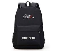 Stray Kids Mochila Casual KPOP Bangtan Boys College Estudiante Bolsa de Viaje Mochila de día Bolsa de Ordenador portátil de Negocios Bookbag