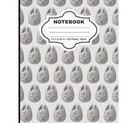 Stray Kids Notebook - SKZ Wolfchan Skzoo Blank Journal | 100 Pages, 7.5 x 9.25 in | Kpop Gift for STAY Fans of all Ages ( kids, teens, and adults )
