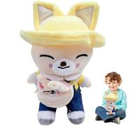 Stray Kids Peluche 25cm, Juguete de P-eluche Stra-y Kid-s, Skzo0 Plush Doll, SKZ0O Peluches, Skz00 Cartoon Peluche, Tray K-ids Muñeco de Peluch-e, Cumpleaños Regalo para Niños y fanáticos de SK (M4)