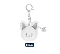 Stray Kids - SKZOO Face Keyring (SILVER Ver.) [celebrATE] - Foxl.Ny ver. (I.N)