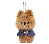 Stray Kids SKZOO Peluche de 12 cm - Serie "Magic School" - Llavero y colgante para mochila - Adorable peluche coleccionable, perfecto para fans del K-Pop（Oso）