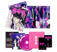 STRAY KIDS - Stray Kids - -Rock-STAR (POSTCARD Ver. - RANDOM) Out Box + Postcard Set + CD-R + Lyrics Paper + Mini Folded Poster + Photocard + 1 Hologram Photocard