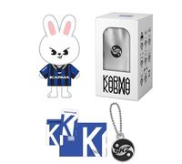 STRAY KIDS - Stray-Kids - THE 4TH ALBUM [KARMA] (SKZOO / LEE KNOW Ver.) Package Box + SKZOO Keyring + Acrylic NFC Charm + 2 Pin Badges + 5 Extra Photocards