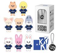 STRAY KIDS - Stray-Kids - THE 4TH ALBUM [KARMA] (SKZOO Ver. / Random) Package Box + Skzoo Keyring + Acrylic NFC Charm + 2 Pin Badges + 5 Extra Photocards