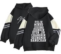 Stray Kids - Sudadera con capucha Bangchan Felix Hyunjin para niños callejeros Kpop Merch